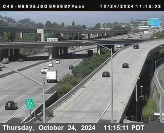 NB 805 at NB 805/5 Merge