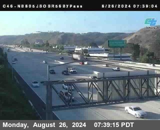 NB 805 at NB 805/5 Merge