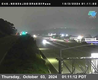 NB 805 at NB 805/5 Merge