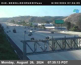 NB 805 at NB 805/5 Merge