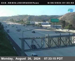 NB 805 at NB 805/5 Merge