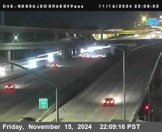 NB 805 at NB 805/5 Merge