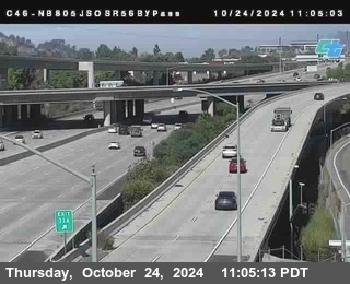 NB 805 at NB 805/5 Merge