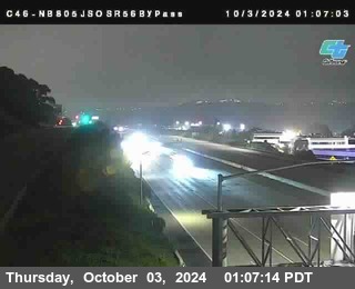 NB 805 at NB 805/5 Merge