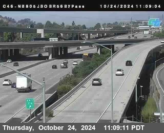 NB 805 at NB 805/5 Merge