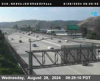 NB 805 at NB 805/5 Merge