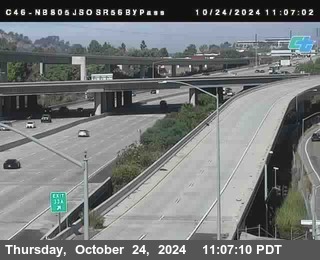 NB 805 at NB 805/5 Merge