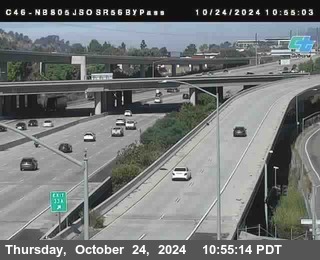 NB 805 at NB 805/5 Merge