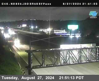 NB 805 at NB 805/5 Merge