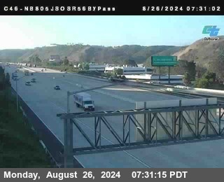 NB 805 at NB 805/5 Merge