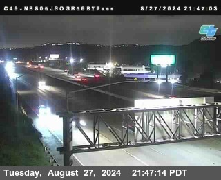 NB 805 at NB 805/5 Merge