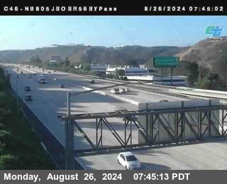 NB 805 at NB 805/5 Merge