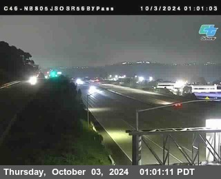 NB 805 at NB 805/5 Merge