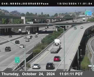 NB 805 at NB 805/5 Merge