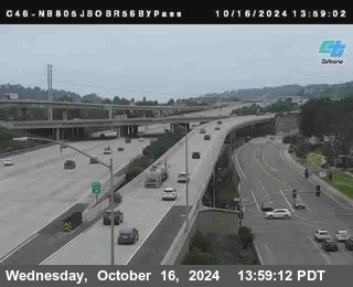 NB 805 at NB 805/5 Merge