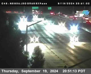 NB 805 at NB 805/5 Merge