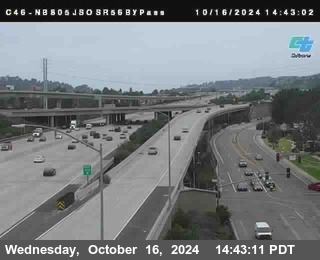 NB 805 at NB 805/5 Merge