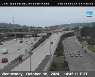 NB 805 at NB 805/5 Merge