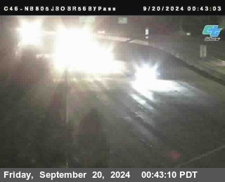 NB 805 at NB 805/5 Merge