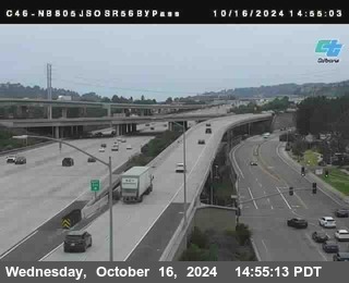 NB 805 at NB 805/5 Merge