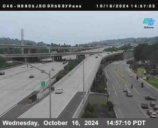 NB 805 at NB 805/5 Merge