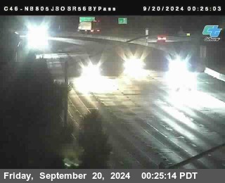 NB 805 at NB 805/5 Merge