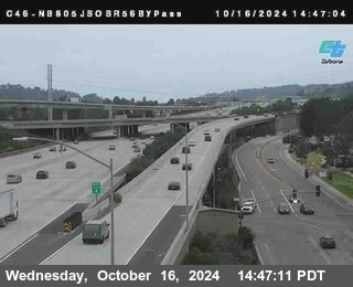 NB 805 at NB 805/5 Merge