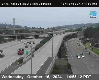 NB 805 at NB 805/5 Merge