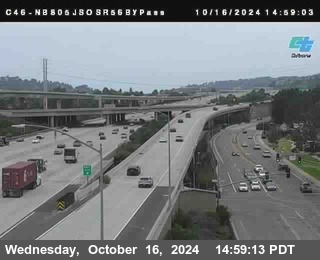 NB 805 at NB 805/5 Merge