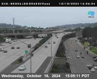 NB 805 at NB 805/5 Merge