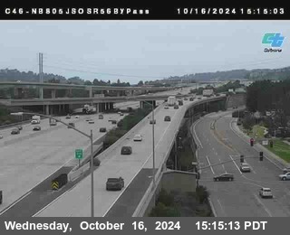 NB 805 at NB 805/5 Merge