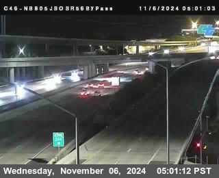 NB 805 at NB 805/5 Merge