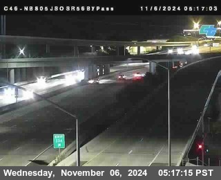 NB 805 at NB 805/5 Merge