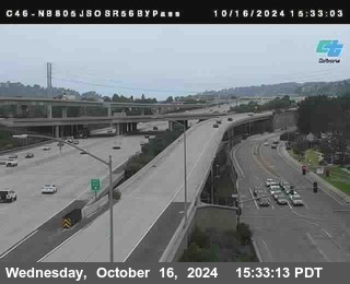 NB 805 at NB 805/5 Merge