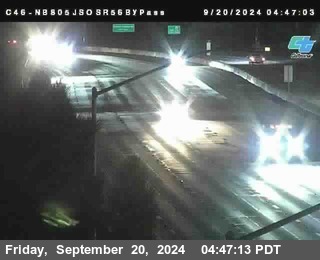 NB 805 at NB 805/5 Merge