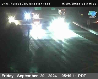 NB 805 at NB 805/5 Merge