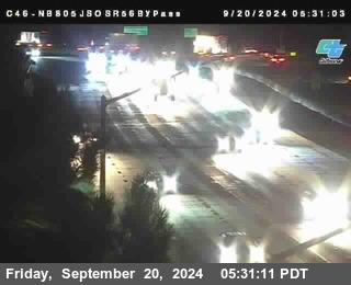 NB 805 at NB 805/5 Merge