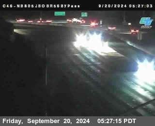 NB 805 at NB 805/5 Merge