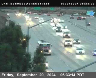 NB 805 at NB 805/5 Merge