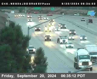 NB 805 at NB 805/5 Merge