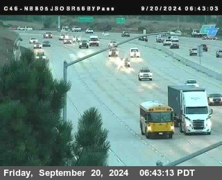 NB 805 at NB 805/5 Merge