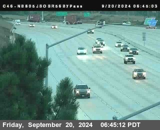 NB 805 at NB 805/5 Merge