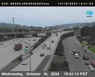 NB 805 at NB 805/5 Merge