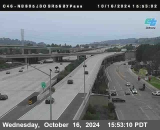 NB 805 at NB 805/5 Merge