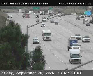 NB 805 at NB 805/5 Merge