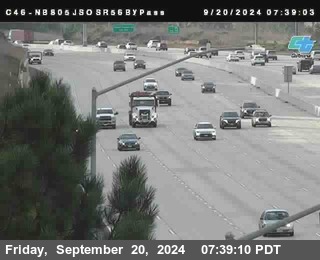 NB 805 at NB 805/5 Merge