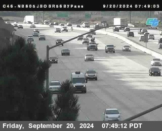 NB 805 at NB 805/5 Merge