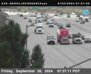 NB 805 at NB 805/5 Merge