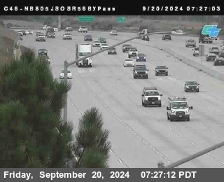 NB 805 at NB 805/5 Merge