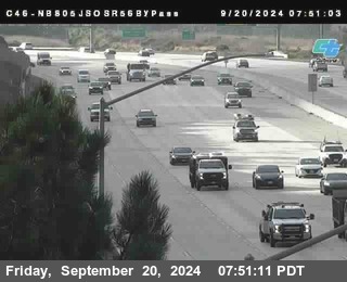 NB 805 at NB 805/5 Merge